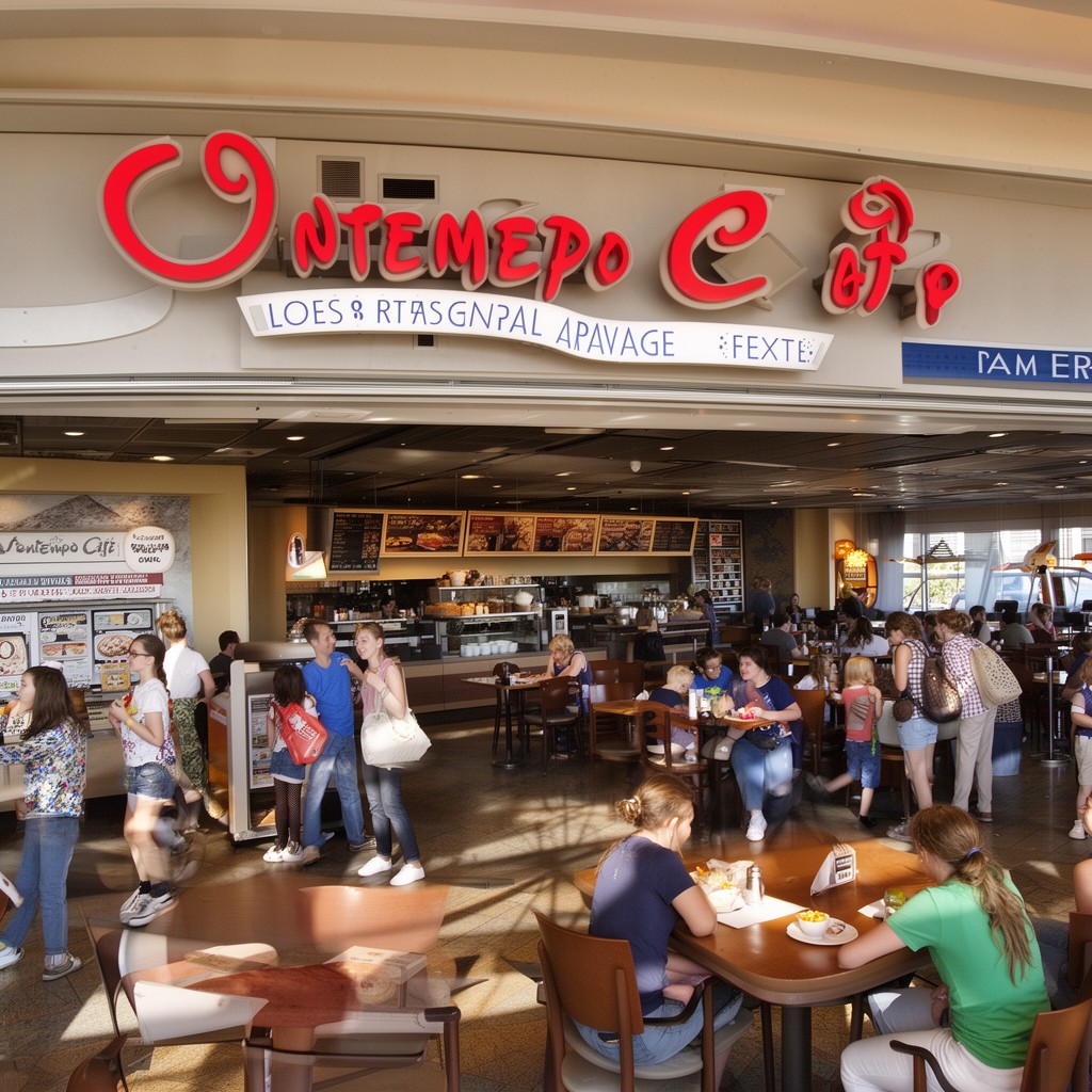 AI-generated illustration of Contempo Café