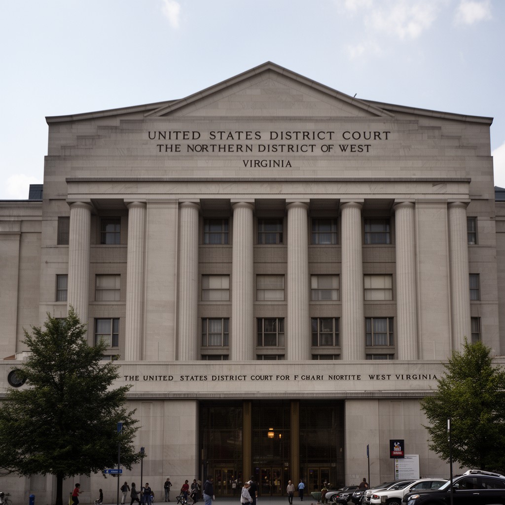 AI-generated illustration of United States District Court for the Northern District of West Virginia