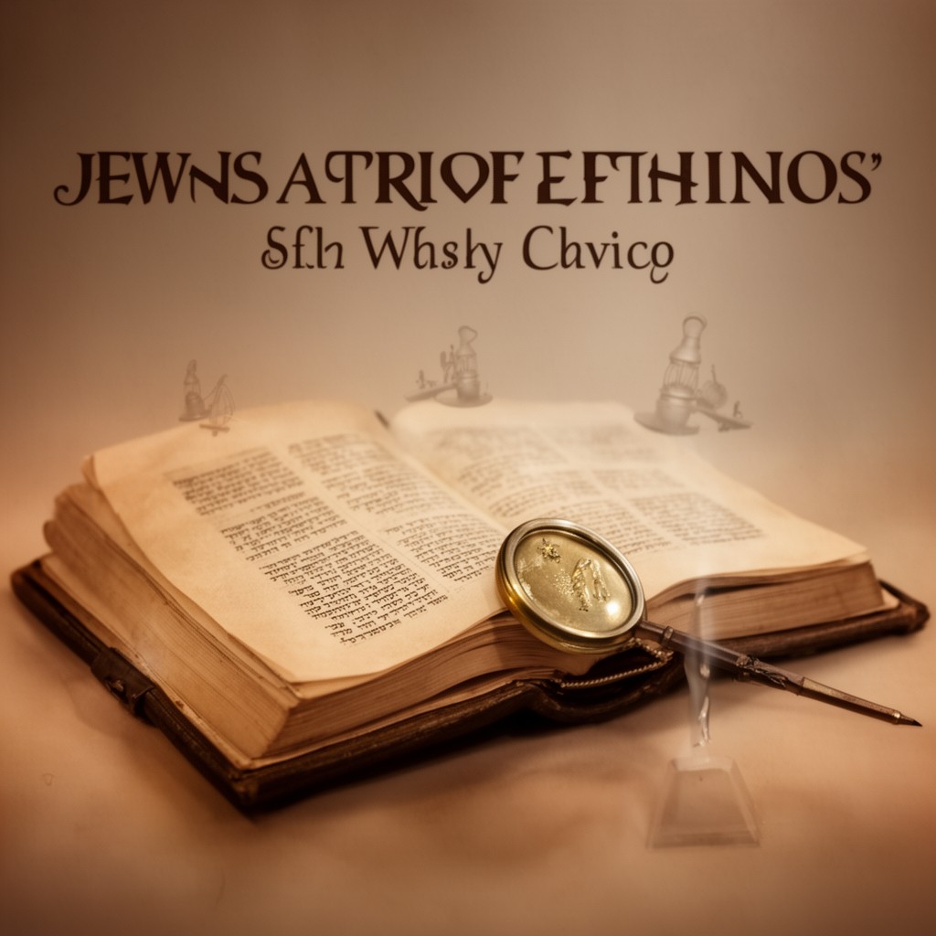 AI-generated illustration of Jewish ethics