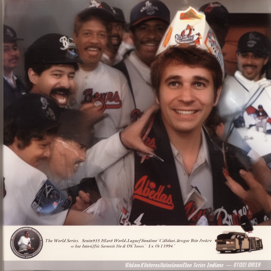 AI-generated illustration of 1995 World Series