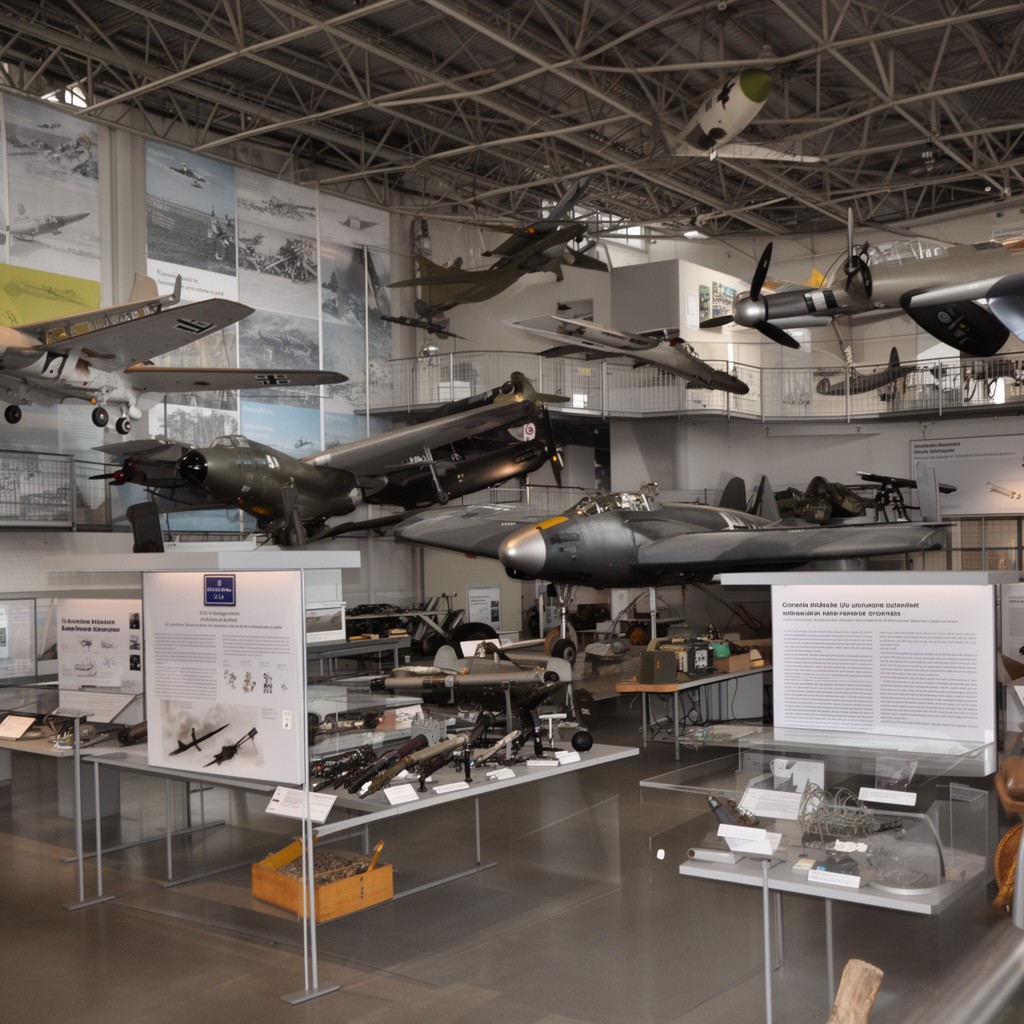 AI-generated illustration of Luftwaffe Museum of Military History