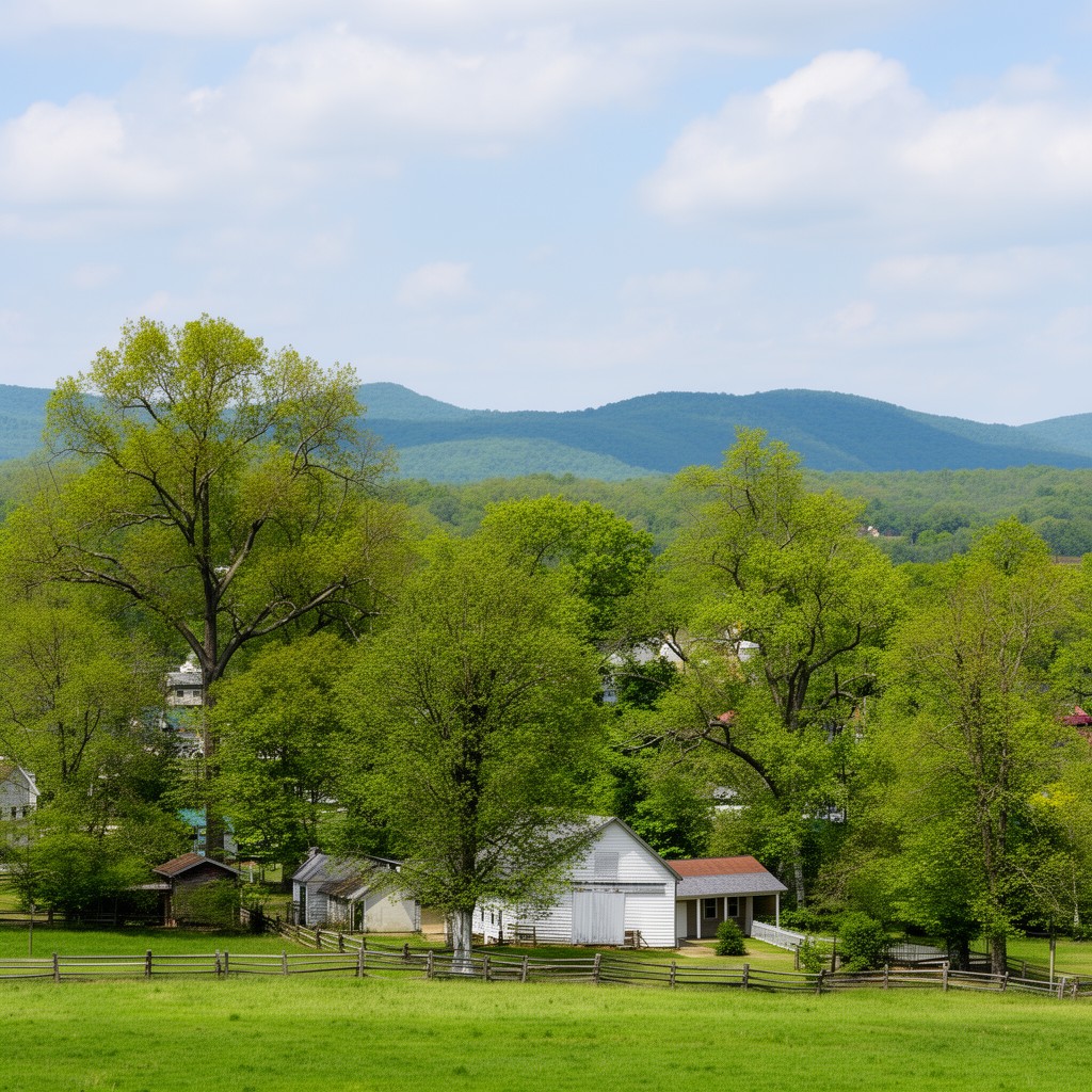 AI-generated illustration of Washington County, Maryland