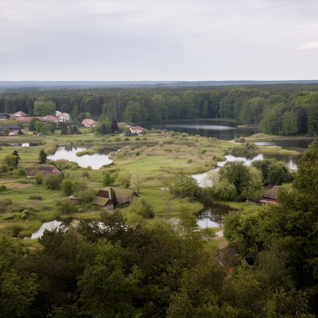 AI-generated illustration of Uckermark