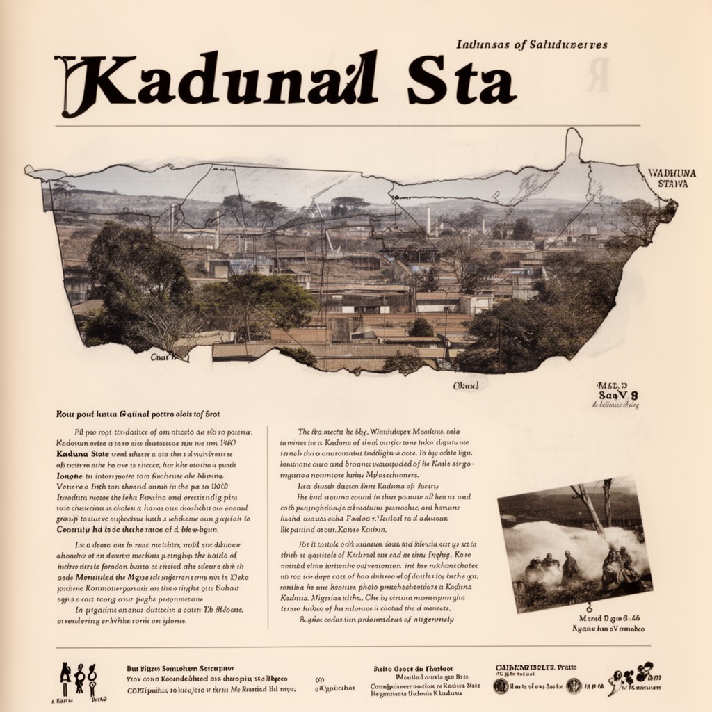 AI-generated illustration of Kaduna State