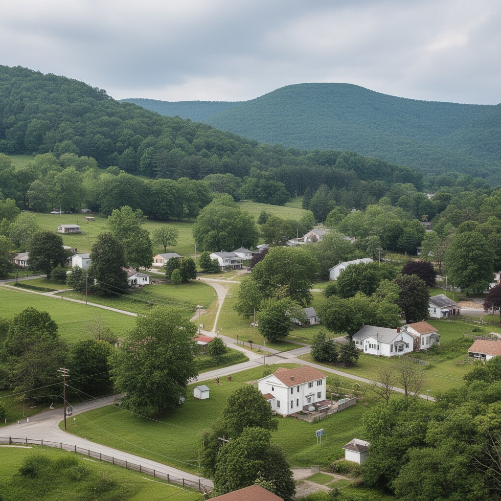 AI-generated illustration of Nicholas County