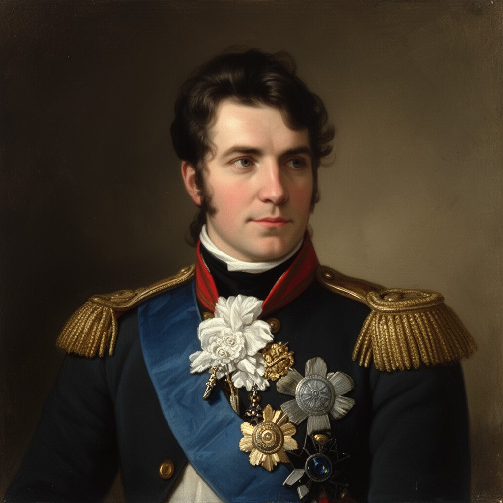 AI-generated illustration of Prince Augustus William of Prussia