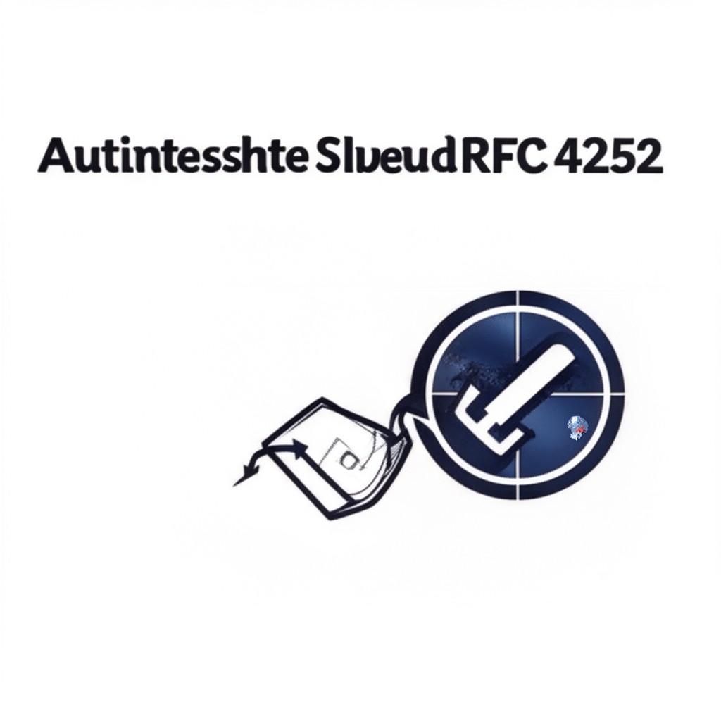 AI-generated illustration of RFC 4252
