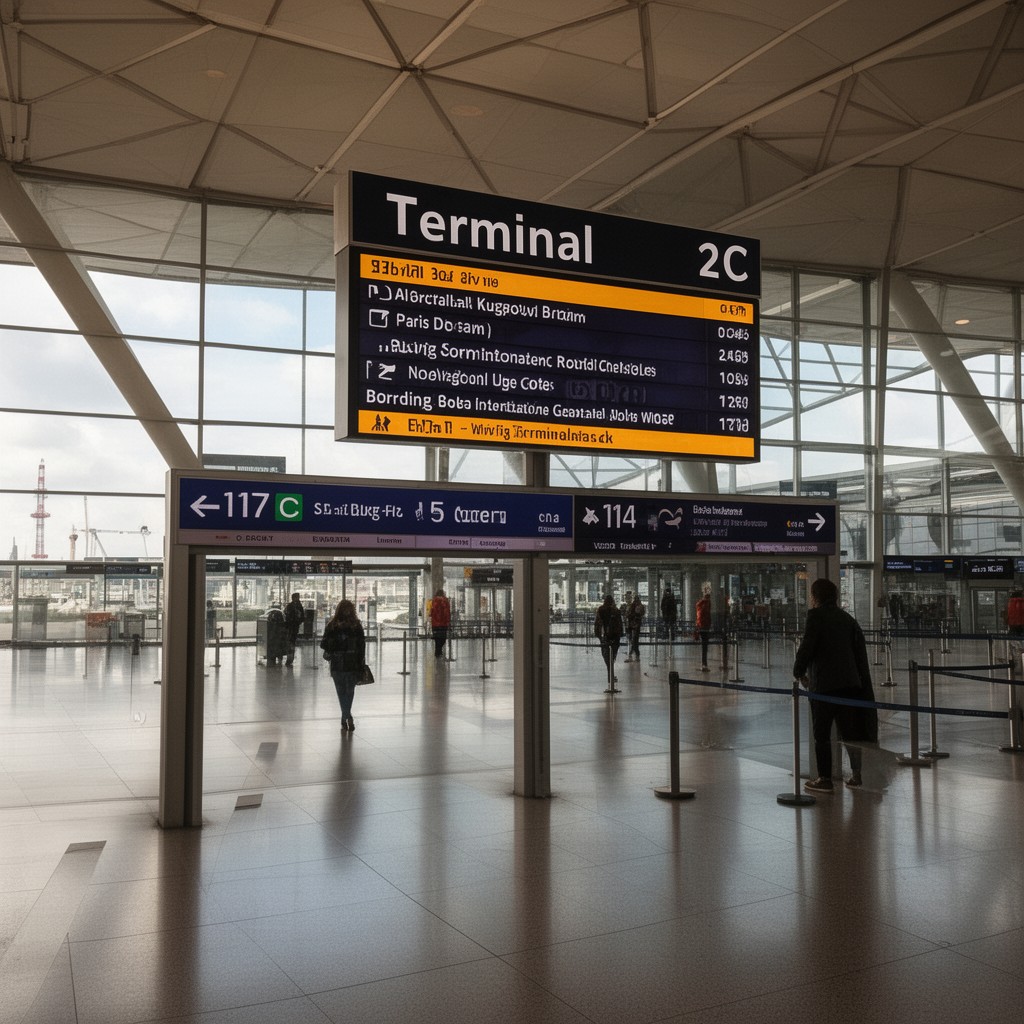 AI-generated illustration of Terminal 2C