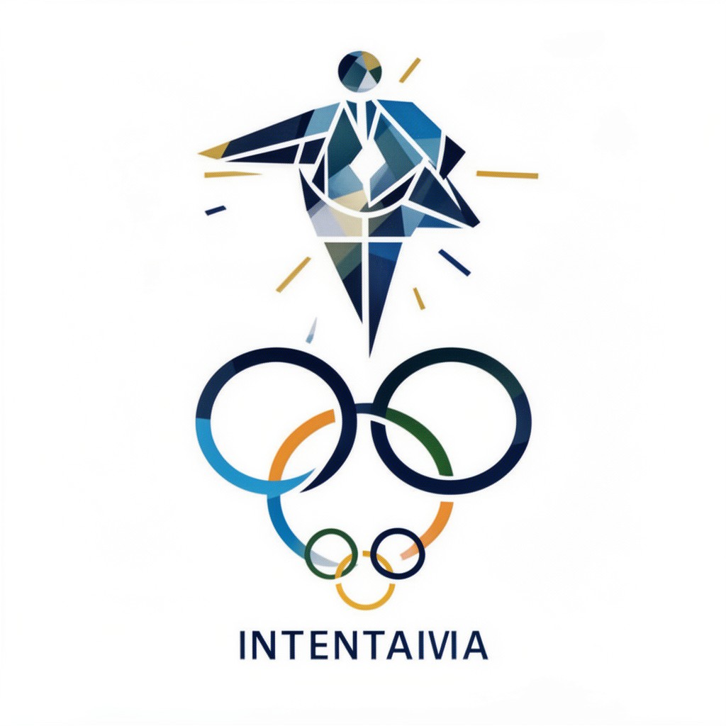 AI-generated illustration of International Olympic movement