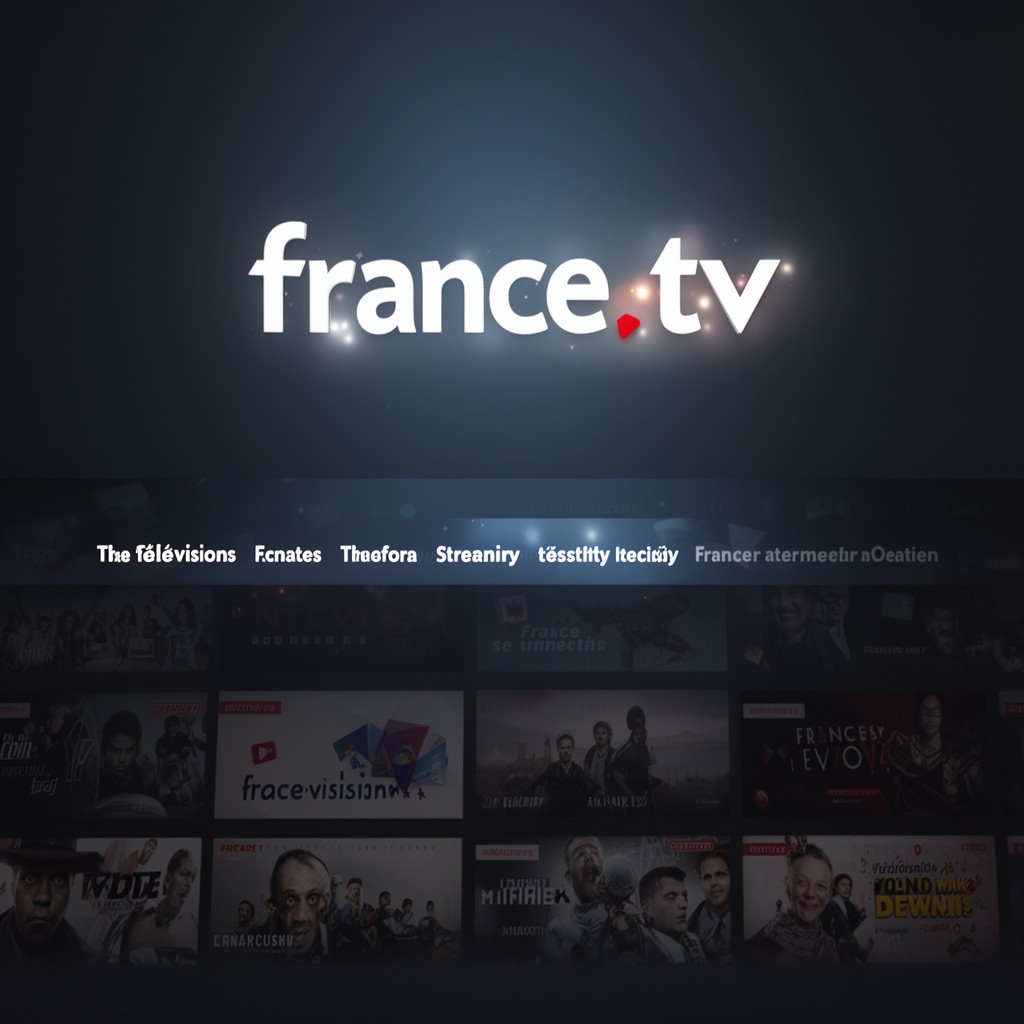 AI-generated illustration of france.tv