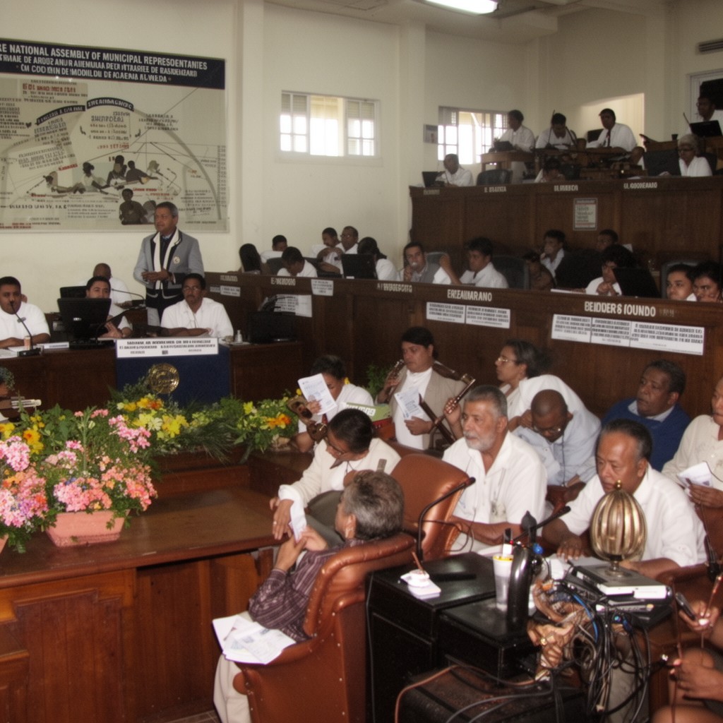 AI-generated illustration of National Assembly of Municipal Representatives