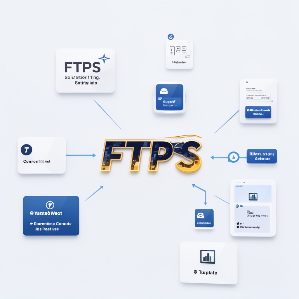 AI-generated illustration of FTPS