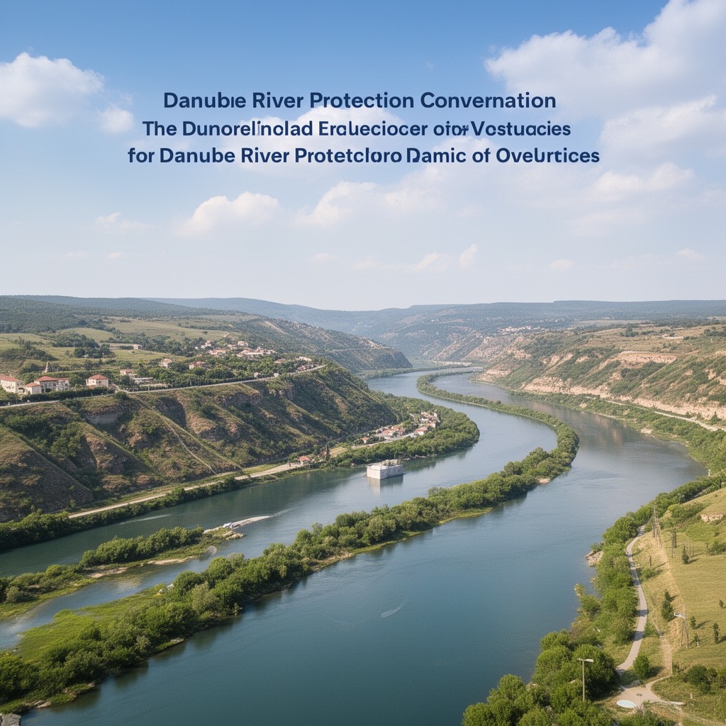 AI-generated illustration of Danube River Protection Convention