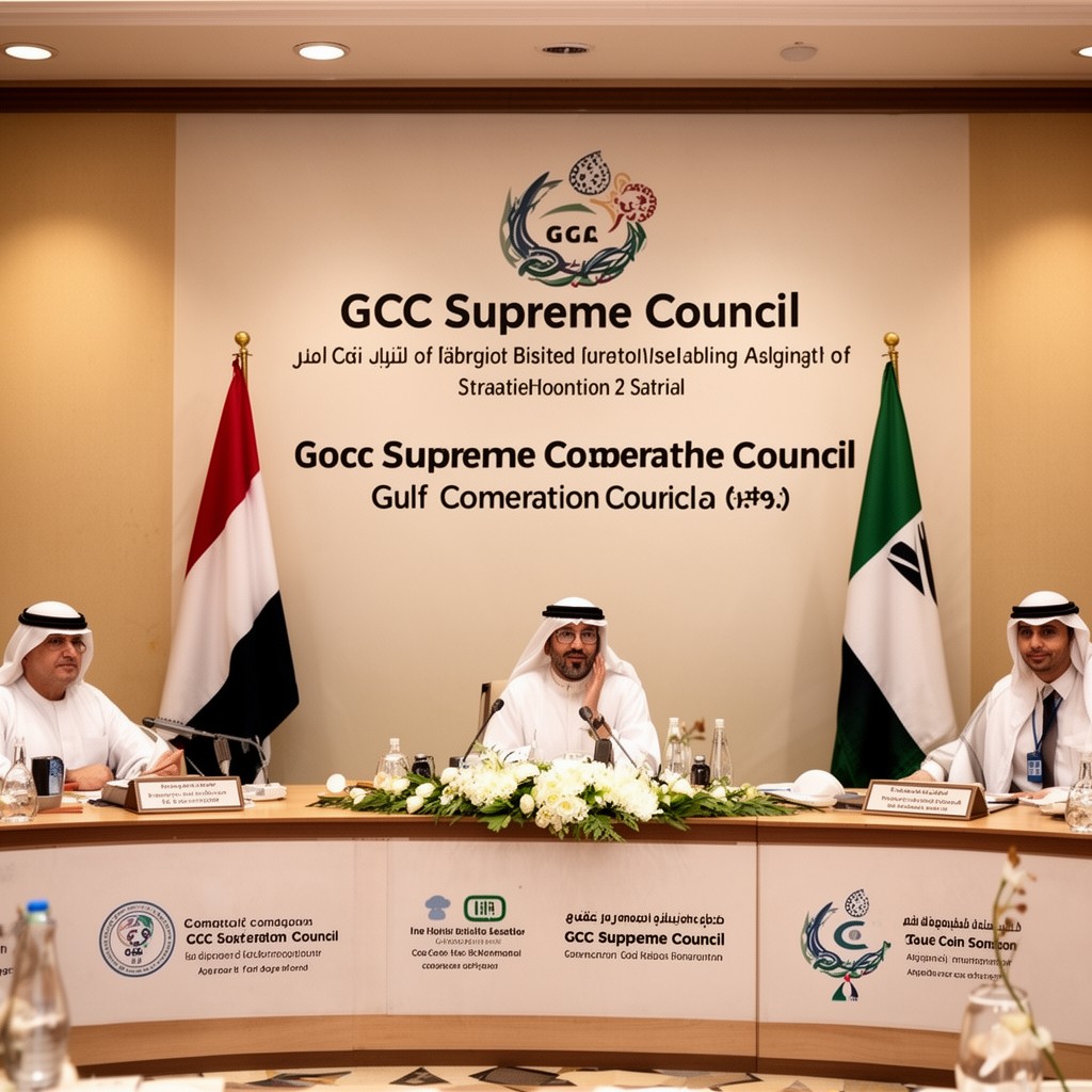 AI-generated illustration of GCC Supreme Council