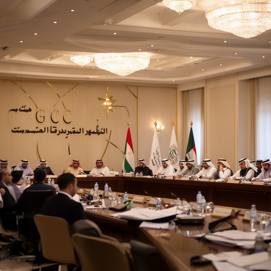 AI-generated illustration of GCC Ministerial Council