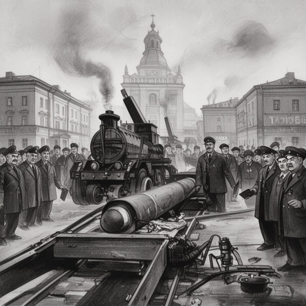 AI-generated illustration of Stalin era
