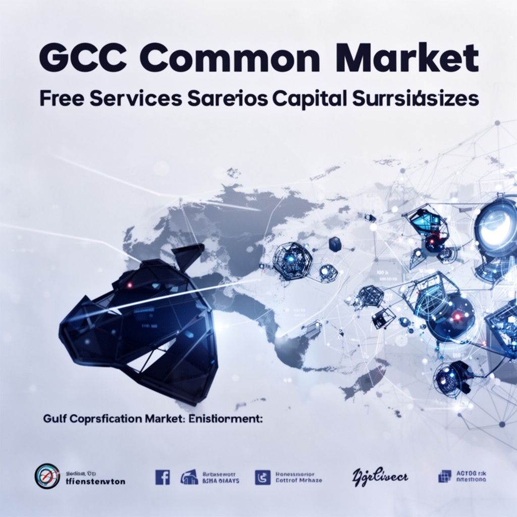 AI-generated illustration of GCC Common Market