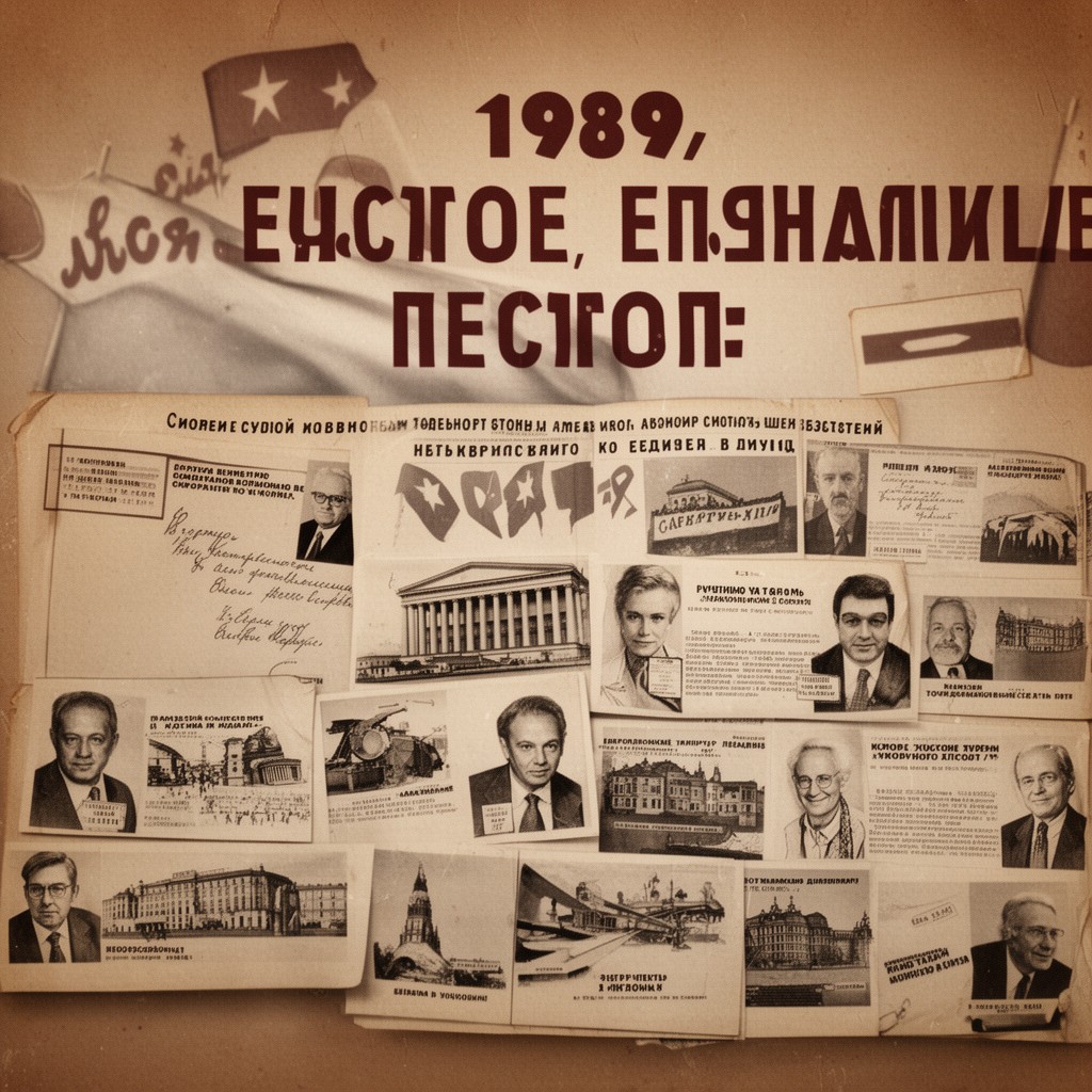 AI-generated illustration of 1989 Soviet legislative election