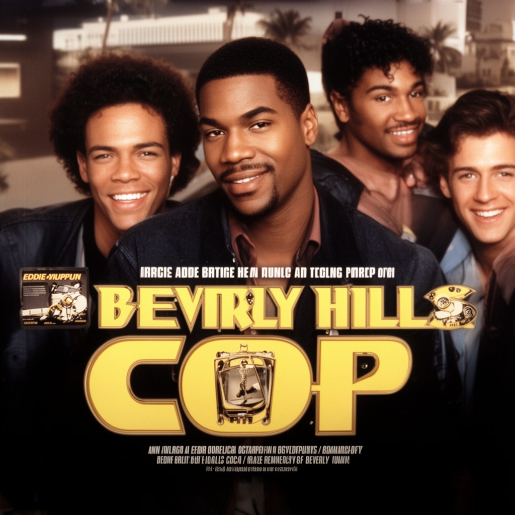 AI-generated illustration of Beverly Hills Cop