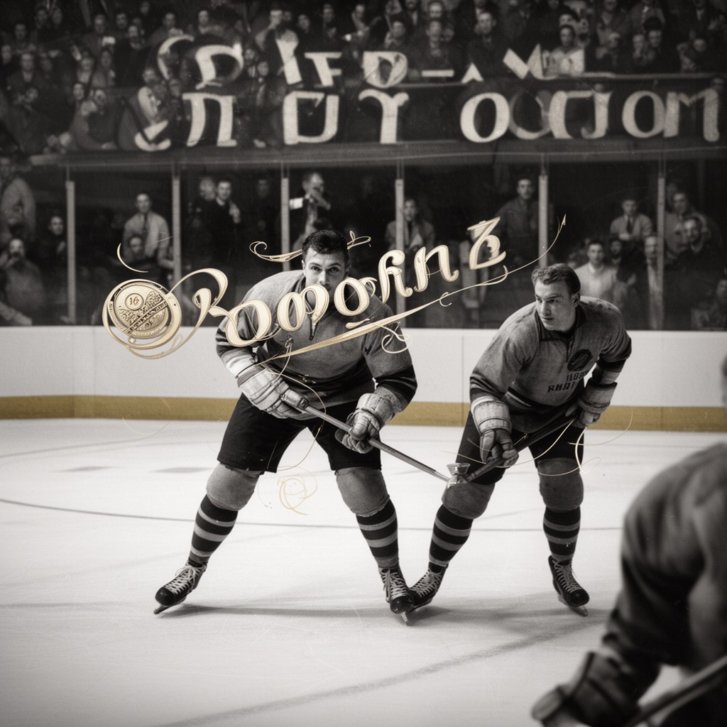 AI-generated illustration of 1936–37 NHL season