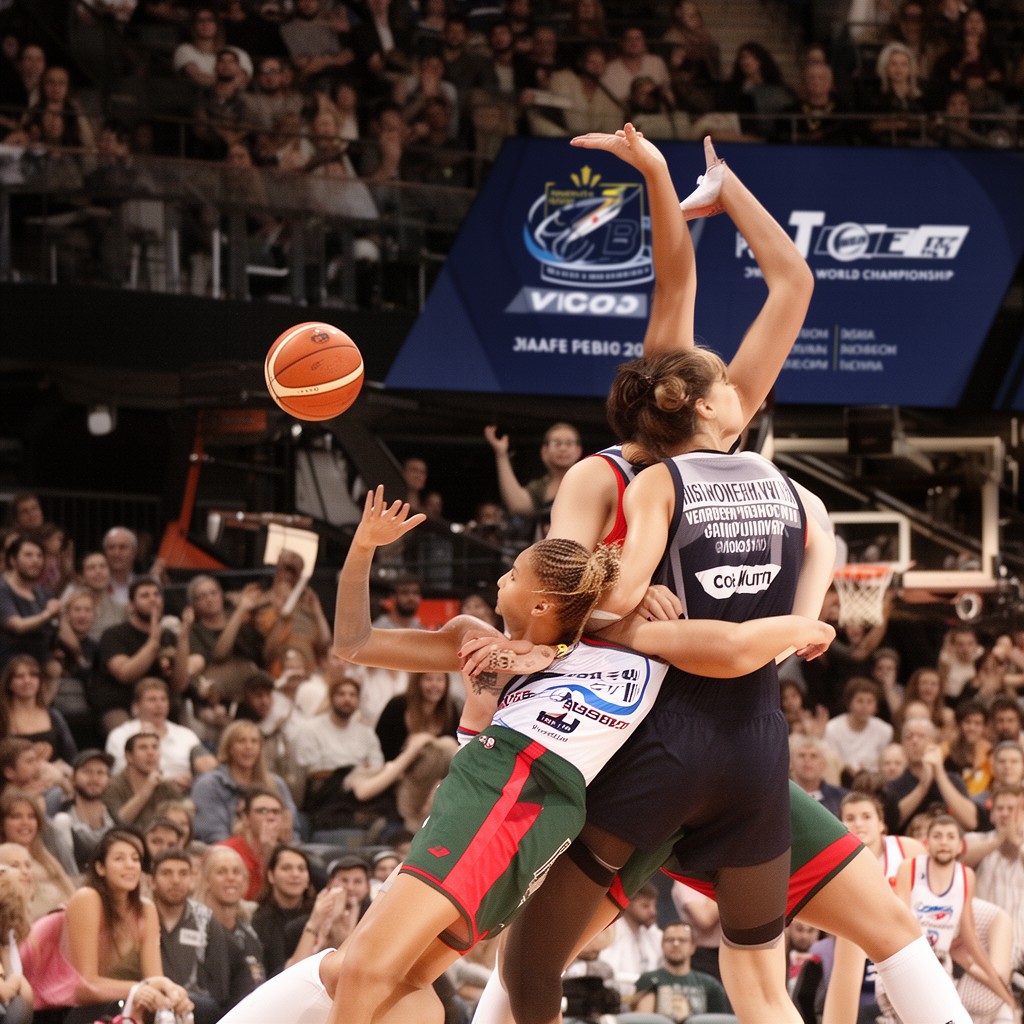 AI-generated illustration of FIBA Women’s World Championship