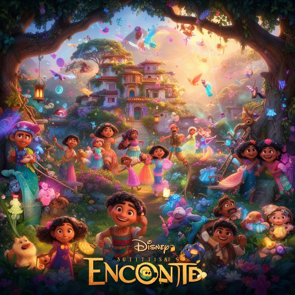 AI-generated illustration of Encanto