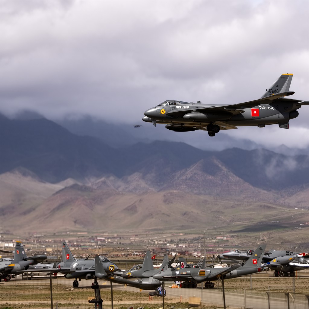 AI-generated illustration of Peruvian Air Force