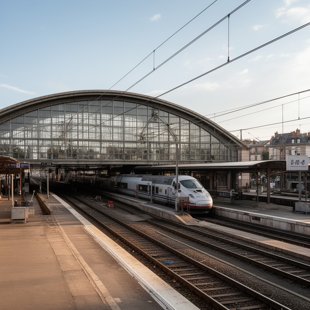 AI-generated illustration of Gare de Strasbourg