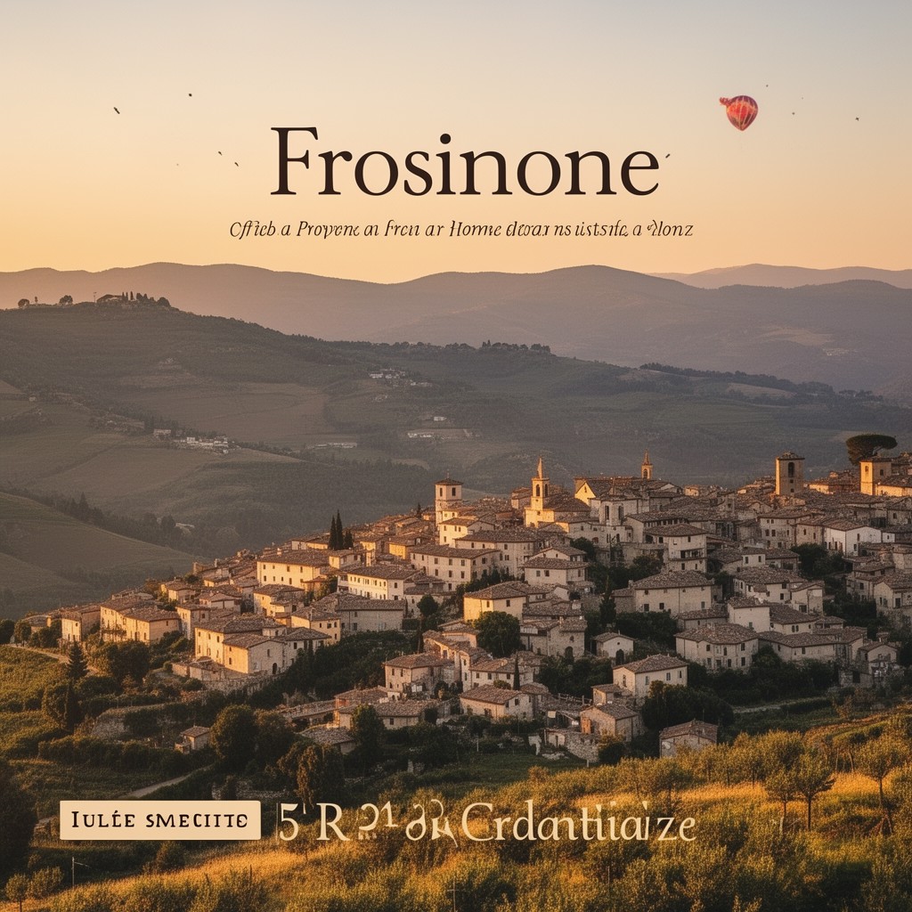 AI-generated illustration of Province of Frosinone