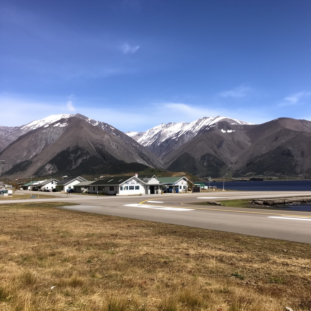 AI-generated illustration of Guardiamarina Zañartu Airport