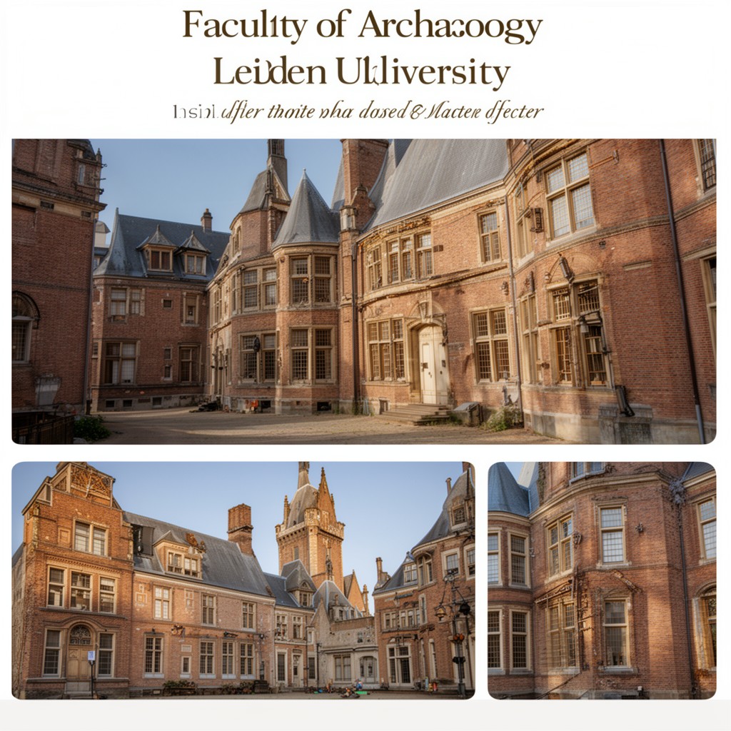 AI-generated illustration of Faculty of Archaeology