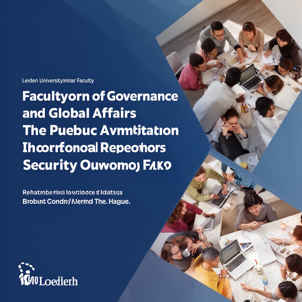 AI-generated illustration of Faculty of Governance and Global Affairs