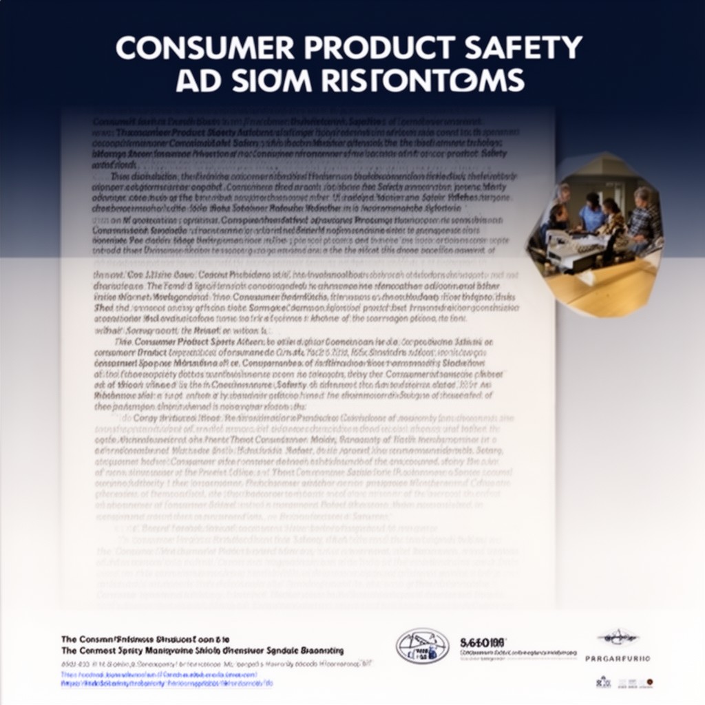 AI-generated illustration of Consumer Product Safety Act provisions
