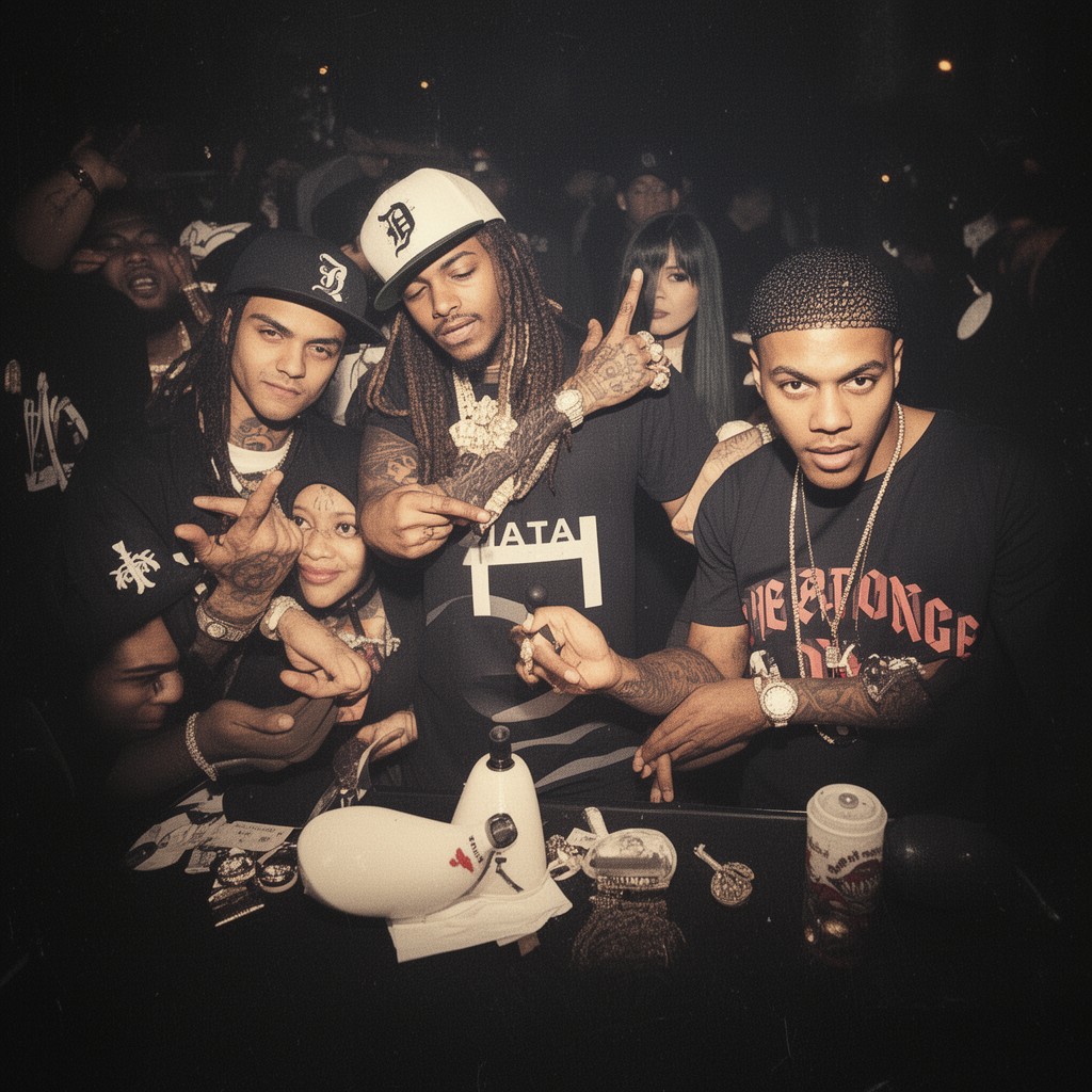 AI-generated illustration of Young Money Entertainment