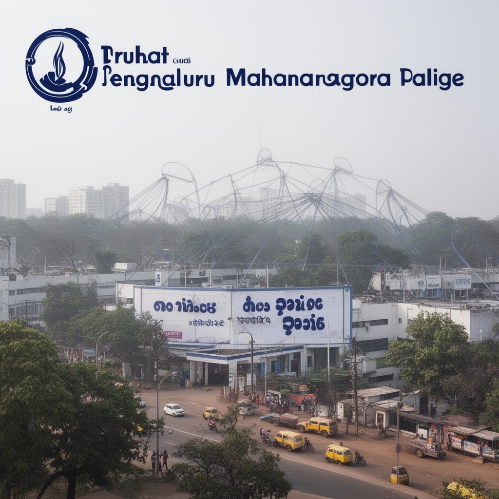 AI-generated illustration of Bruhat Bengaluru Mahanagara Palike