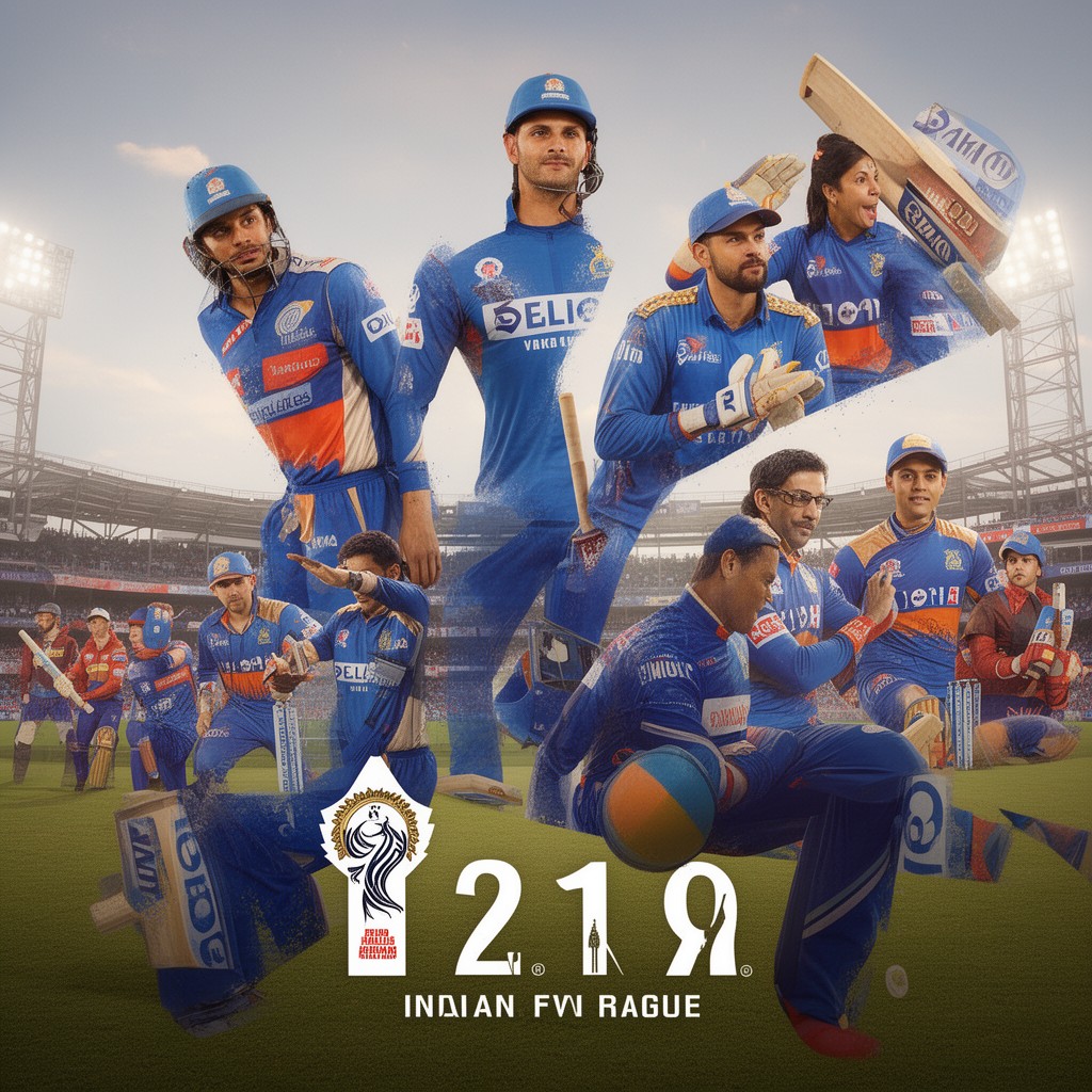 AI-generated illustration of Royal Challengers Bengaluru