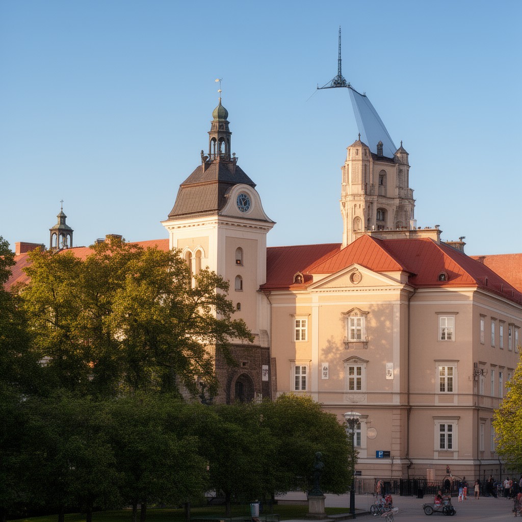 AI-generated illustration of University of Tartu