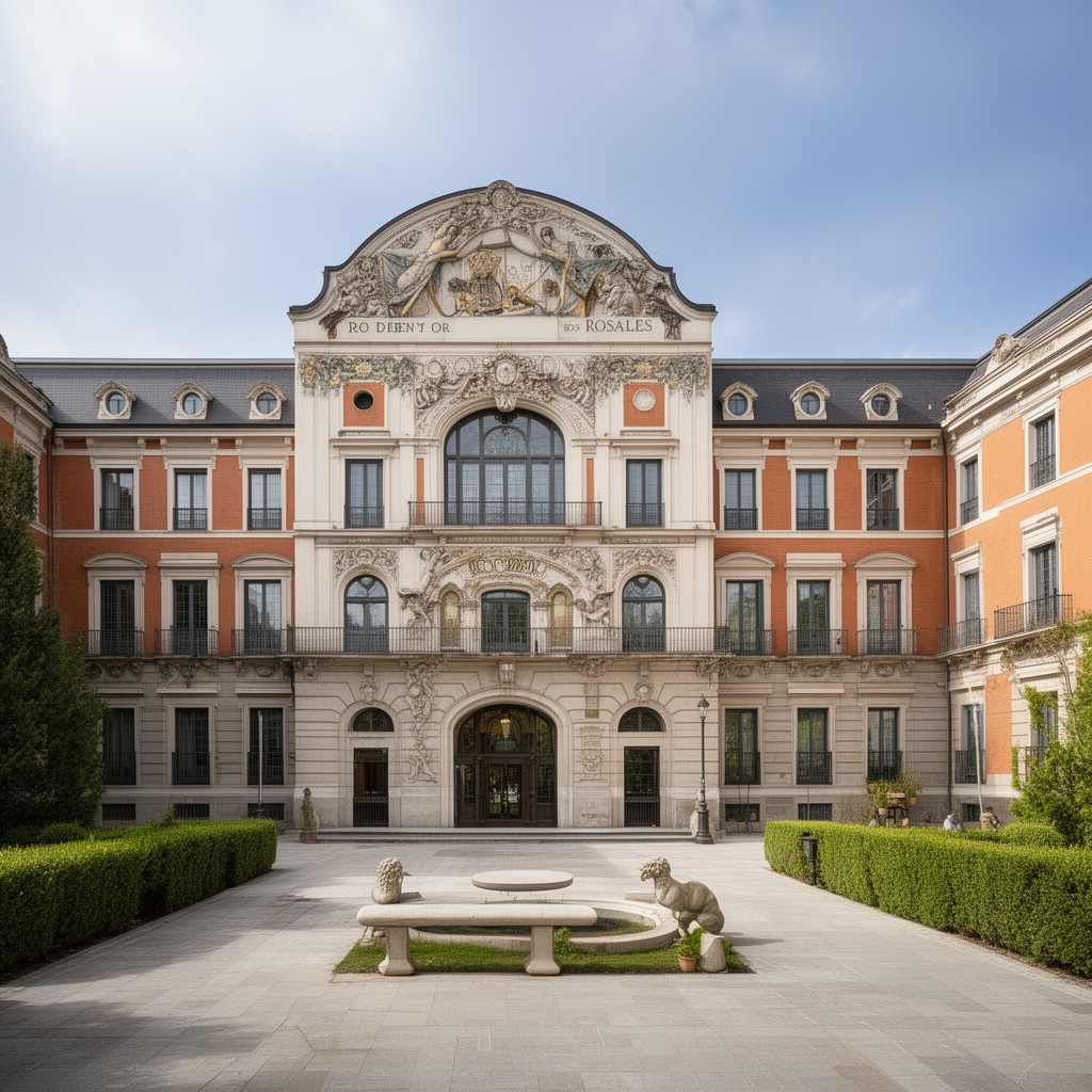 AI-generated illustration of Colegio de los Rosales