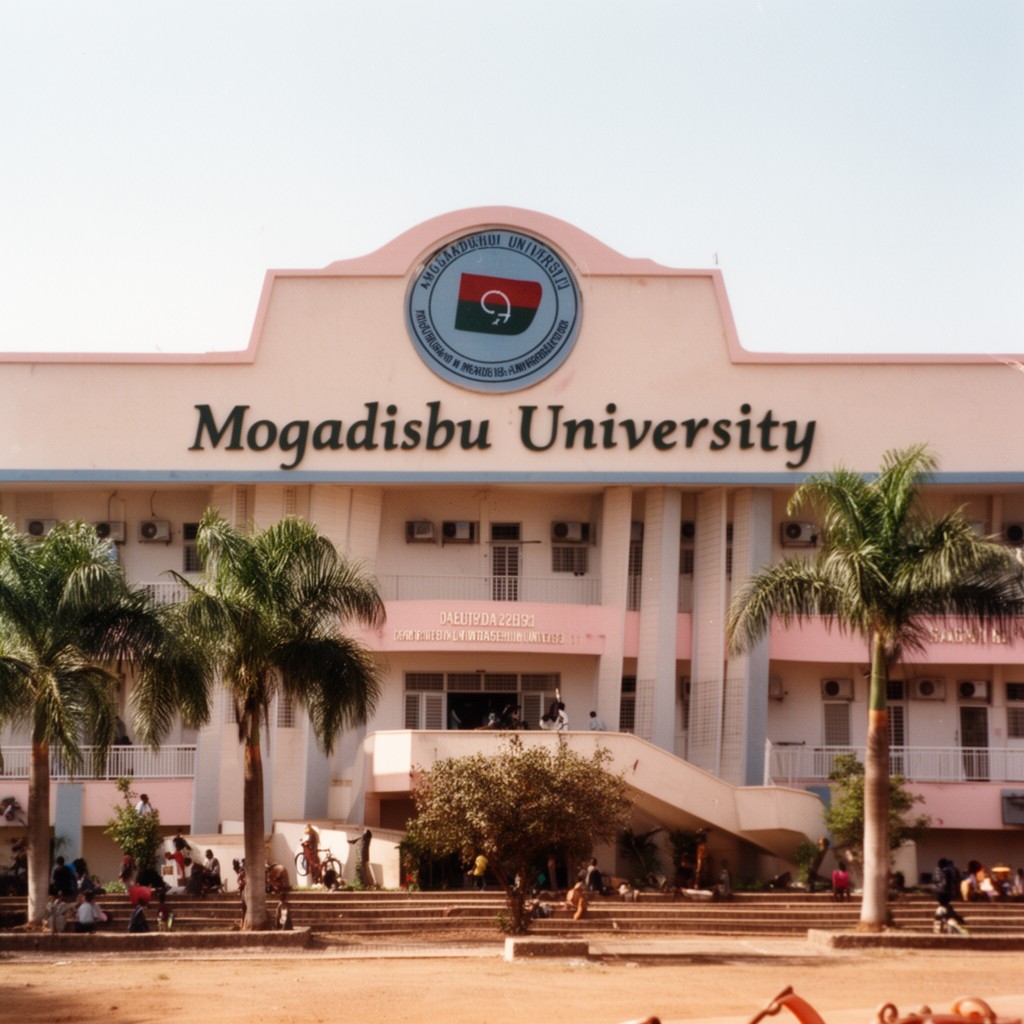 AI-generated illustration of Mogadishu University