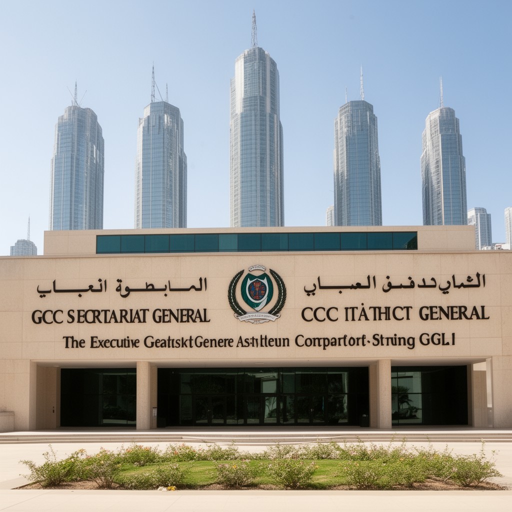 AI-generated illustration of GCC Secretariat General
