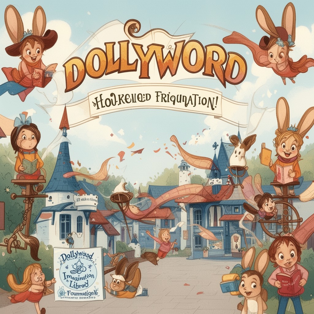AI-generated illustration of Dollywood Foundation