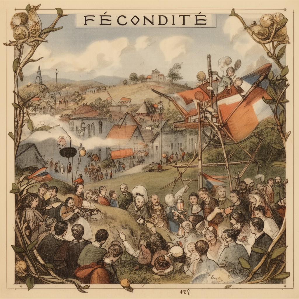 AI-generated illustration of Fécondité