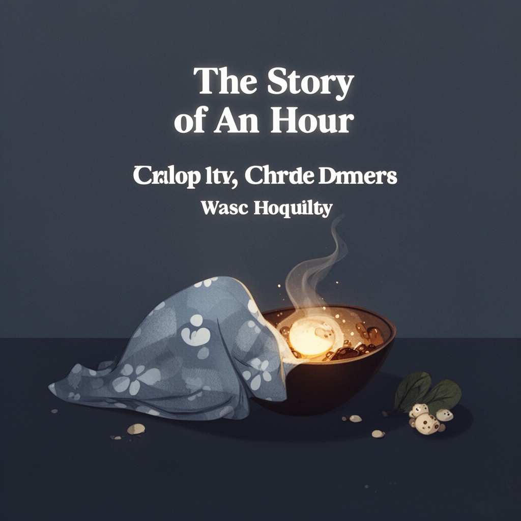 AI-generated illustration of The Story of an Hour