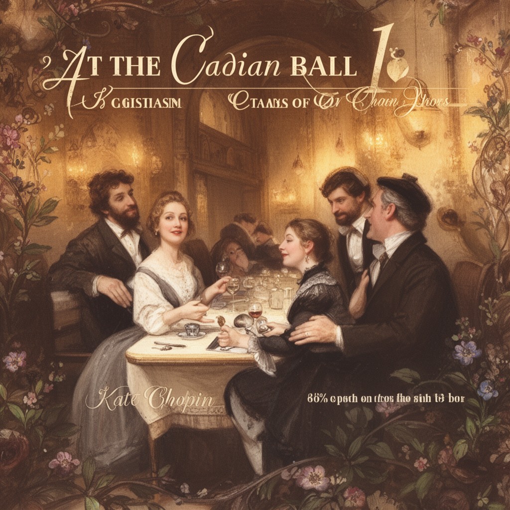 AI-generated illustration of At the ’Cadian Ball
