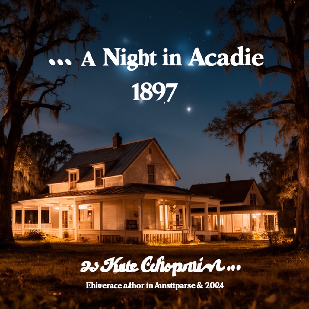 AI-generated illustration of 1897 – A Night in Acadie