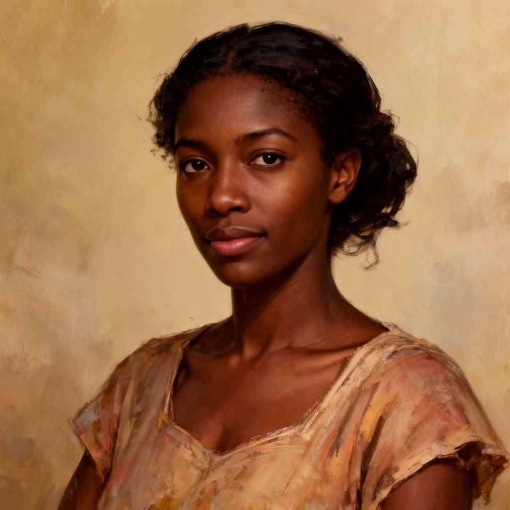 AI-generated illustration of Janie Crawford