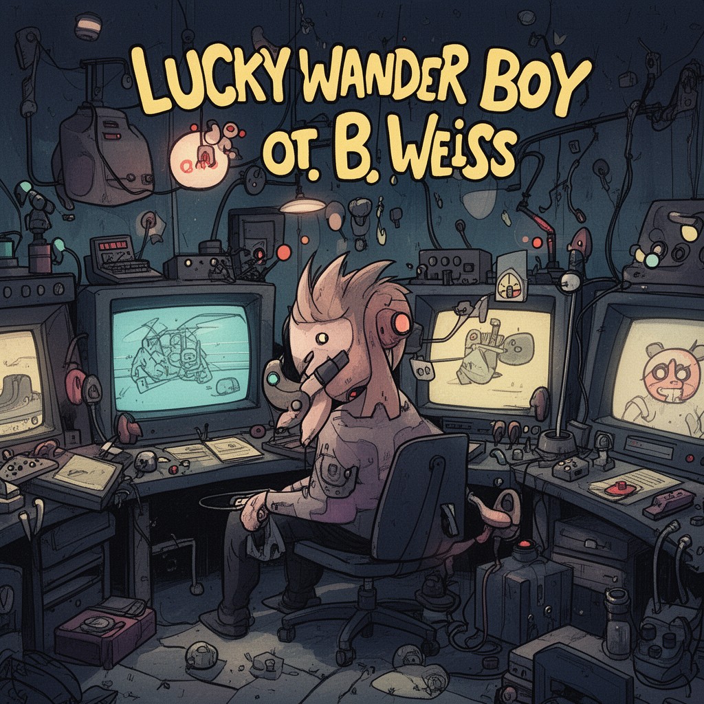 AI-generated illustration of Lucky Wander Boy