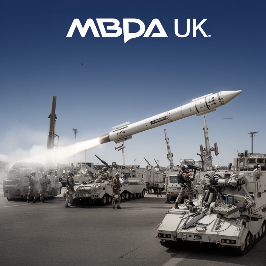 AI-generated illustration of MBDA UK