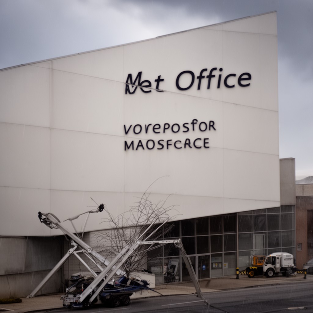 AI-generated illustration of Met Office