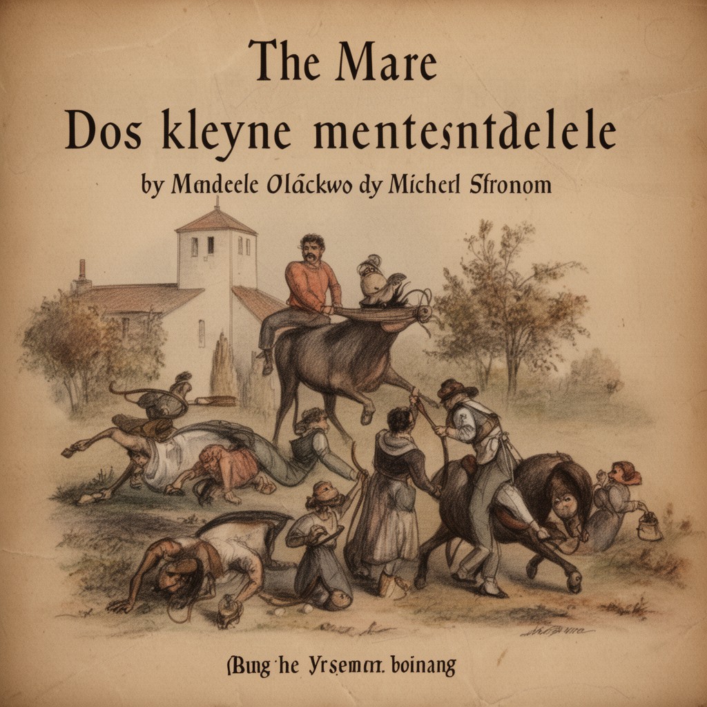 AI-generated illustration of The Mare (Dos kleyne mentshele)